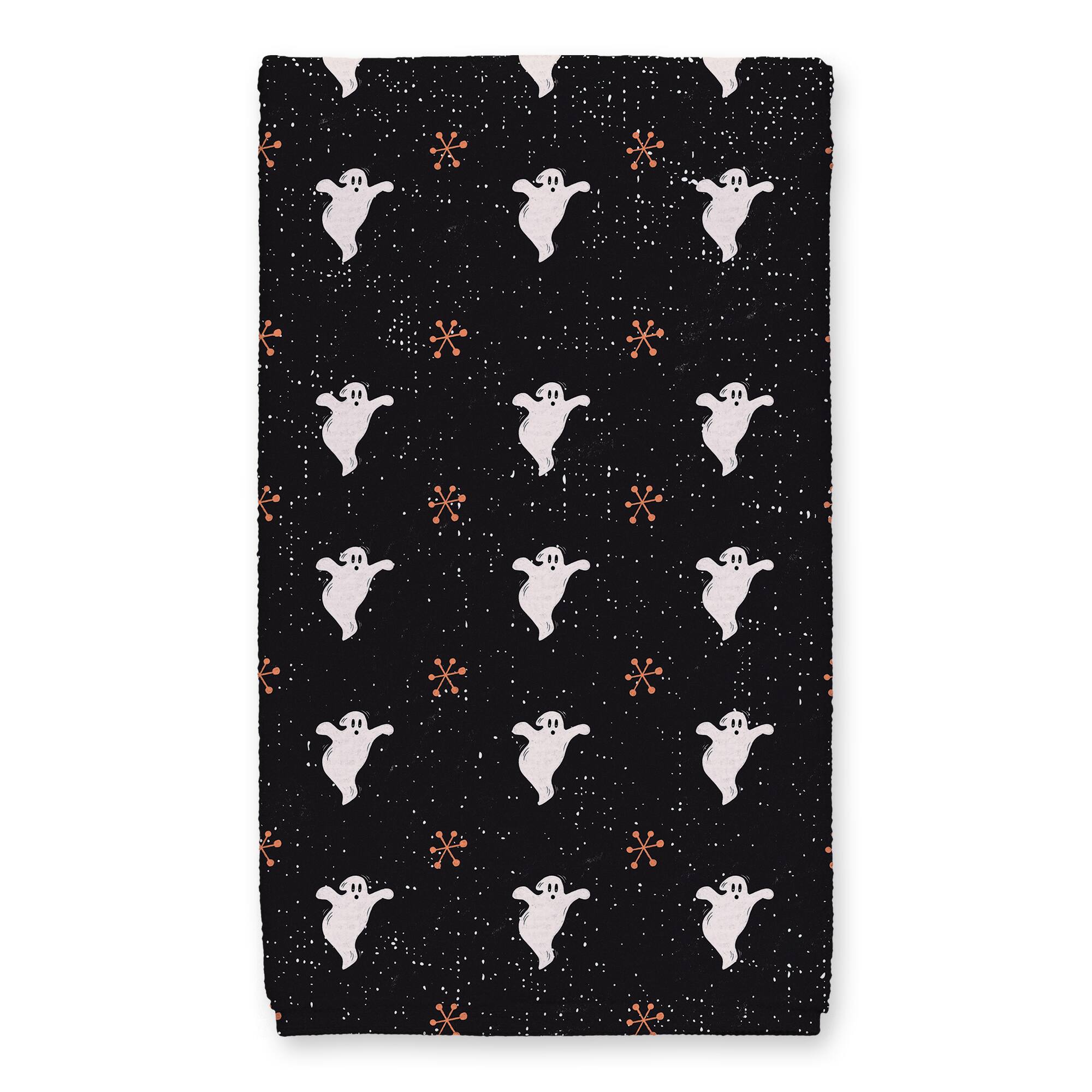 Retro Ghost Boo Tea Towel Set